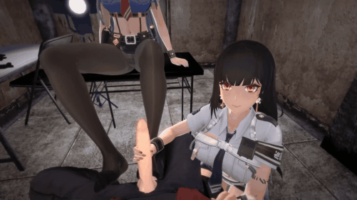 【足交 手交 喷射 黑丝】新作--可露凯女警足交-第5张图片-萌站