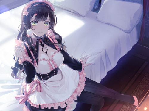 【中文音声】让女仆依鹃全心全意疼爱您♪【RJ376744】-第1张图片-萌站