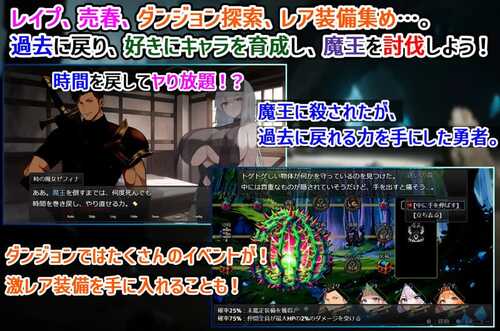 PC/RPG/迷宫时光收割者 ～重振勇者荣耀的淫乱冒险～ #ダンジョンタイムリーパー ～ヤりなおし勇者の淫らな冒険～ v1.0 汉化版-第1张图片-萌站