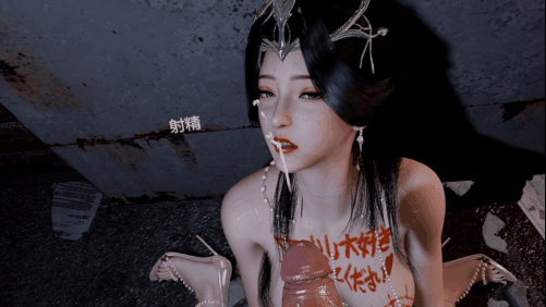 【巨乳 口交 吞精 颜射】新作- VAM 柳神 跪姿 深喉 高跟凉鞋 淫文-第4张图片-萌站