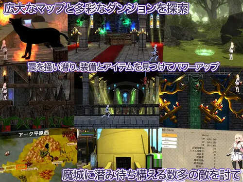 DL12月新作【动作ACT/3D作品/全动态】公主骑士炼金术 魔城之灵药（プリンセスナイトリデンプション 魔城の霊薬）V1.0 DL官方中文【1G】-第2张图片-萌站