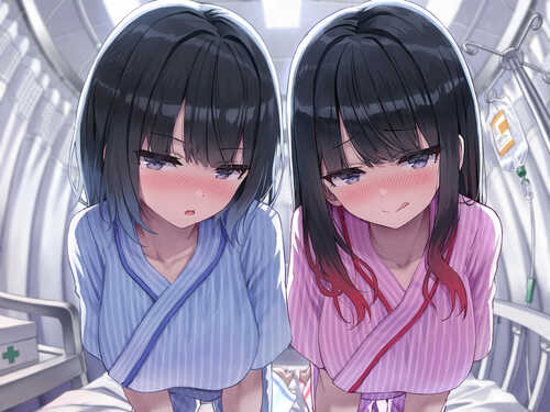 被舔耳发情病毒感染了的双子~【みもりあいの】-第1张图片-萌站