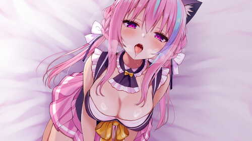 猫猫的舔耳让人欲罢不能~【梵雪音】-第1张图片-萌站