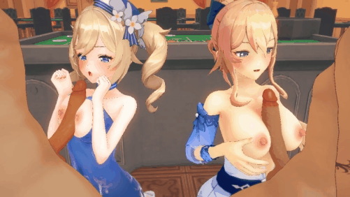 【乳交 白丝 口交 吞精 喷潮 中出 足交】新作-芭芭拉，琴-第7张图片-萌站
