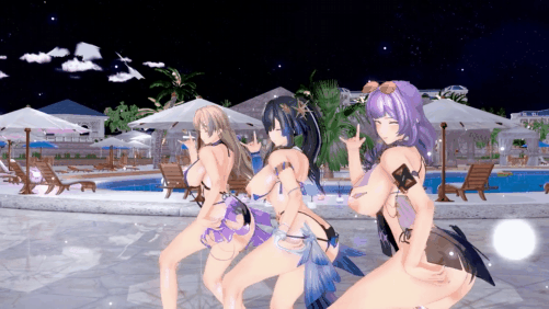 【跳舞 腰振 乳摇】新作-凯茜娅x恩雅x茉莉安 dance-第4张图片-萌站