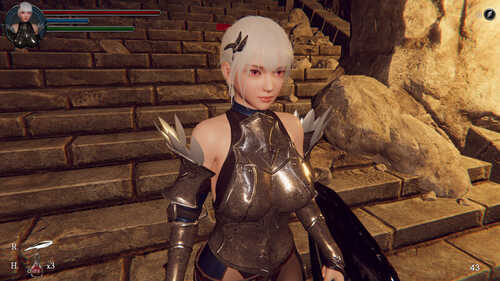 ST12月新作【爆款ACT/3D作品/全动态】地下城的女骑士（地下城の女騎士）STEAM官中步兵【3.40G】-第1张图片-萌站