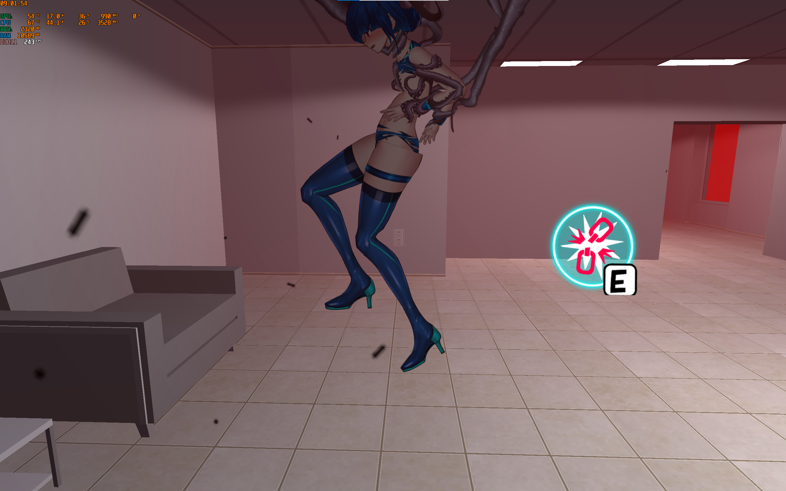 【PC/ACT/3D/300M/汉化】【扶他】女体化装置 先行版-第4张图片-萌站