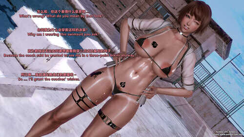 又纯又婊的女友小爱-游泳训练篇-第6张图片-萌站