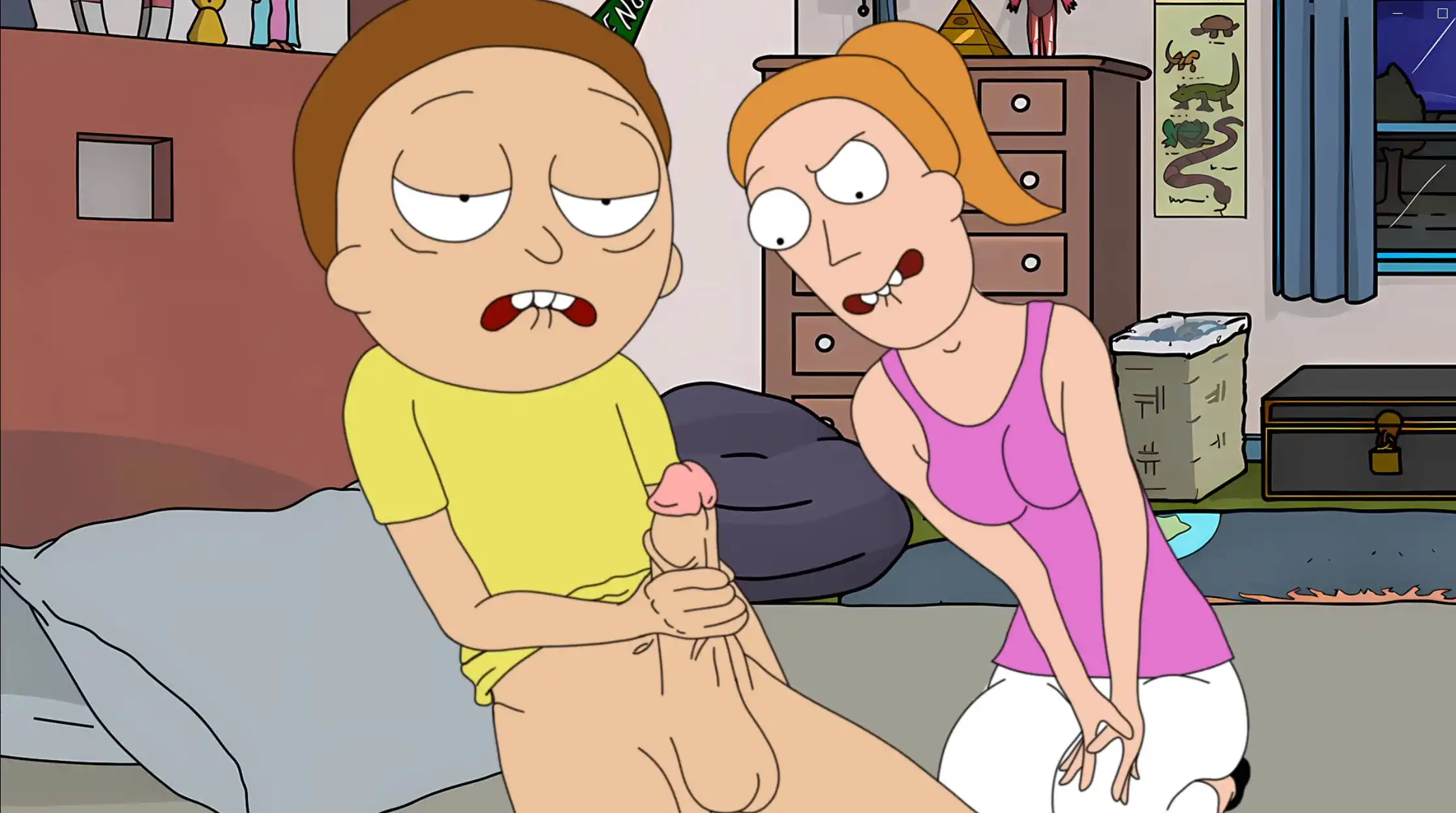 【同人SLG/汉化/动态】最难缠的中央有限曲线v3.4汉化版【PC+安卓/1.26G/更新】-第2张图片-萌站