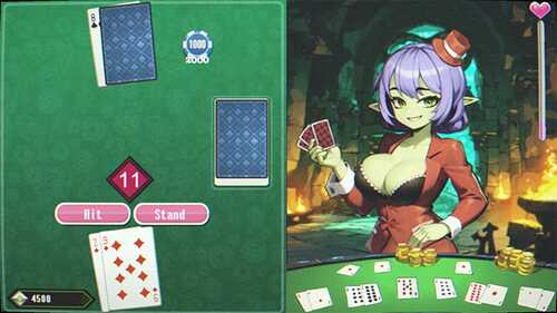 魅惑牌桌Seductive Blackjack官中  #步兵#SLG #PC-第1张图片-萌站