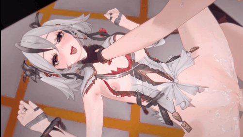 【黑丝 巨乳 爆操 口交 吞精 喷潮 中出】新作-#18【椿】-2-（中日语 AI配音 浪叫）-第16张图片-萌站