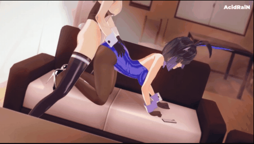 【巨乳 黑丝兔女郎 爆操 喷潮 中出 小马拉大车 扶她】新作-061 Yelan x Arlecchino FUTA【Genshin Impact】 夜來香x阿蕾奇诺sex-第3张图片-萌站