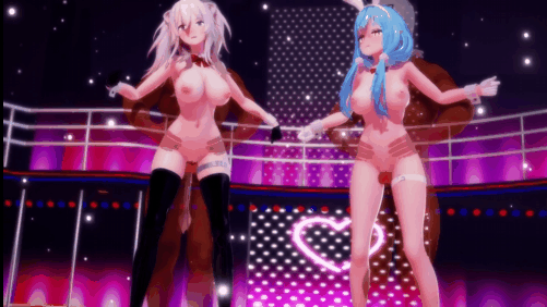 【巨乳 黑丝兔女郎 跳舞 爆操 后入 喷潮 中出】新作-【催眠SexDance】 催眠にかかったラ〇ィと脅されたしし〇んで狮白牡丹+雪花菈米-第2张图片-萌站
