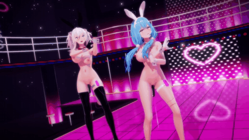 【巨乳 黑丝兔女郎 跳舞 爆操 后入 喷潮 中出】新作-【催眠SexDance】 催眠にかかったラ〇ィと脅されたしし〇んで狮白牡丹+雪花菈米-第5张图片-萌站