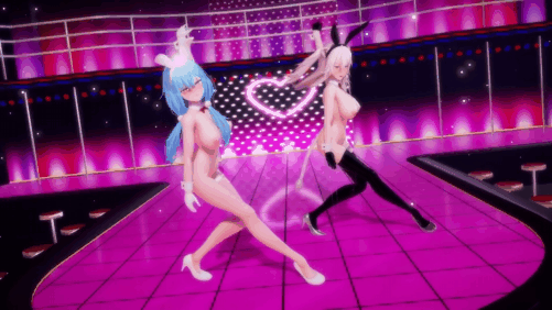 【巨乳 黑丝兔女郎 跳舞 爆操 后入 喷潮 中出】新作-【催眠SexDance】 催眠にかかったラ〇ィと脅されたしし〇んで狮白牡丹+雪花菈米-第6张图片-萌站