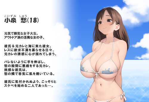 【DLsite/生肉/动态/存档】【RJ01309932】 NTREX Summer Boost ネトラレックス サマーブースト 【1.5g/度盘】-第3张图片-萌站