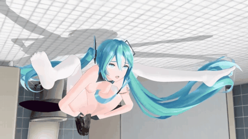 【萝莉 白丝 虫啪 前后夹击 爆操 中出】新作-【insects&miku（初音）】下面的嘴巴嗞波嗞波地吃肉棒♡-第6张图片-萌站