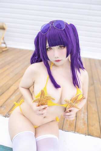 [三次元] 贞子蜜桃 - 碧蓝航线 波拉泳装-第3张图片-萌站