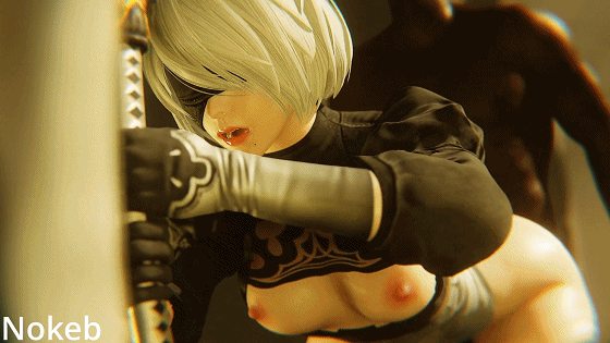 【3D动画】Nokeb大师:新作 2B+舞+嘉米+伊芙+玛莲妮亚 性感女神丰满蜜桃臀激情后入-第1张图片-萌站
