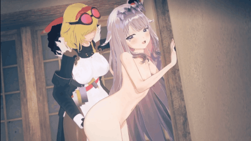 【巨乳 扶她 爆操 后入 骑乘 中出 扣穴】新作-Koseki Bijou & Kaela Kovalskia - Grindstone Off Collab -古石碧珠+卡埃拉·科瓦尔斯基亚-第4张图片-萌站