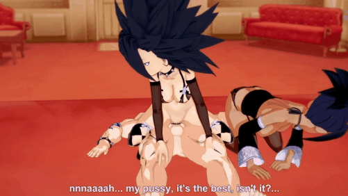 【巨乳 黑丝 舔穴 口交 吞精 爆操 喷潮 中出】新作-ドラゴンボール超スーパ Caulifla and Kale 3some sex-第7张图片-萌站