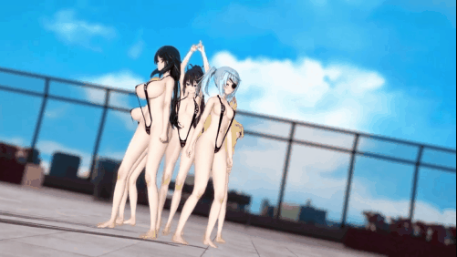 【巨乳 黑丝 跳舞 腰振 乳摇】新作-篠之之箒x西西莉亞x夏綠蒂·迪努亞x蘿拉·博德維希x織斑千冬 - WANNABE【Infinite Stratos】-第6张图片-萌站