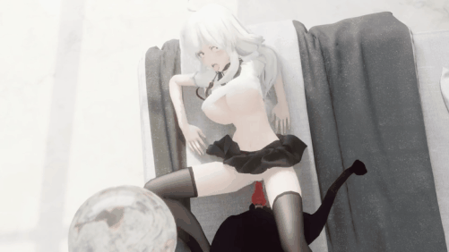 【巨乳 黑丝 兽交 后入 爆操 口交 吞精】新作-(84)dog fuck jk弱音2-第1张图片-萌站