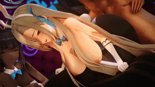 【4K/无修/无水印】-【巨乳 黑丝兔女郎 口交 吞精 群P 爆操 中出】新作-[Blue Archive]- Bunnies Service~ 💙-第5张图片-萌站