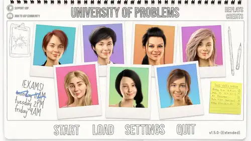 [更新]【欧美SLG/动态】问题大学 学院情缘 University of Problems v1.5.5 Extended 汉化中文【PC+安卓-13GB】-第2张图片-萌站