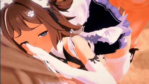 【巨乳 白丝女仆 后入 爆操 喷潮 中出 】新作-Umamusume-萊茵力量-第7张图片-萌站