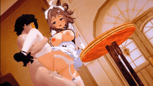 【巨乳 白丝女仆 后入 爆操 喷潮 中出 】新作-Umamusume-萊茵力量-第9张图片-萌站