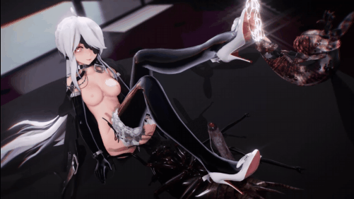 【巨乳 黑丝 虫交 口交 足交 吞精 爆操 喷潮 中出】新作-【R18×Insect】Right now-ArmyHaku-第4张图片-萌站
