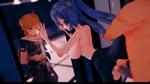 【巨乳 黑丝 口交 群P 后入 爆操 喷潮 中出】新作NTR警告-【原神 NTR日记】刻晴&甘雨篇-第7张图片-萌站