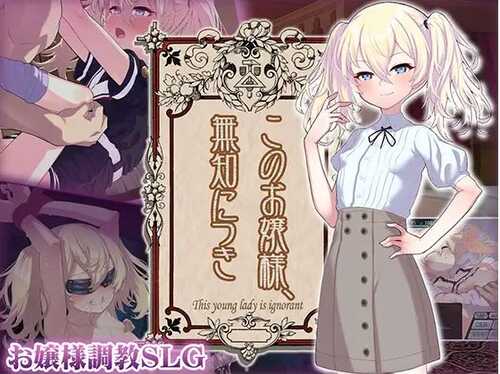 新作【日式SLG】懵懂无知的大小姐 このお嬢様、無知につき AI汉化版 [1.10G]-第1张图片-萌站