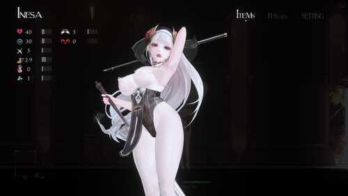 【究极ACT/中文/全动态】神作预定：棘罪修女-伊妮莎 V0.6.8 官方中文版【更新/白丝高跟/4G】-第1张图片-萌站