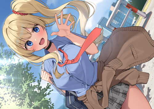 与辣妹JK的甜蜜sex~【みたかりん】-第1张图片-萌站