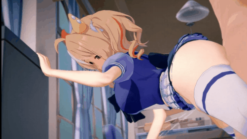 【巨乳 白丝JK 骑乘 后入 爆操 喷潮 中出】新作-Umamusume-火神-第10张图片-萌站