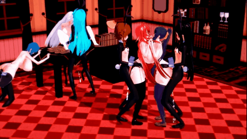 【巨乳 黑丝兔女郎 扶她 乳交 喷射 爆操 爆射 喷潮 中出】新作-【KKS】デカ乳オカ研部がGHOSTDANCE【FUTA】-第3张图片-萌站