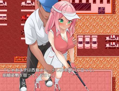 PC/RPG/透视装？女职员不穿内裤高尔夫接待 ～高尔夫是棒、球与洞的运动～  #透け服?女子社員ノーパンゴルフ接待 ～ゴルフは棒と玉と穴のスポーツです～ 汉化版-第4张图片-萌站