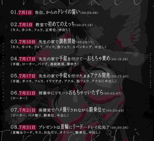 【汉化】[RJ435463][つばめいと]【简体中文版】纯爱奴隶。-第3张图片-萌站