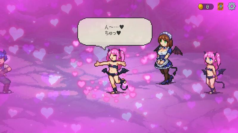 【卡牌肉鸽SLG/爆乳/魔物娘/像素全动态】魅魔之森~被怪物女孩们彻底快感淹没的游戏（サキュバスの森~えっちなモンスター娘達に快感まみれにされちゃうゲーム~ ）V1.0 原版生肉【230MB】-第1张图片-萌站