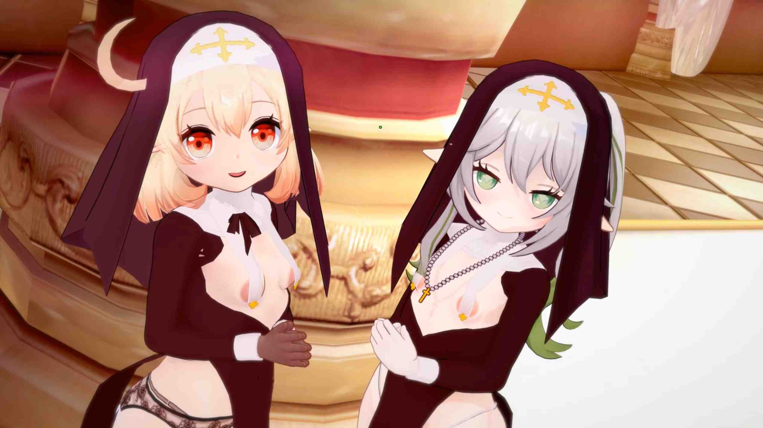 【mmd/中文语音/11分钟/300M】提瓦特的萝莉们的性爱日常 （可莉&纳西妲）-第2张图片-萌站