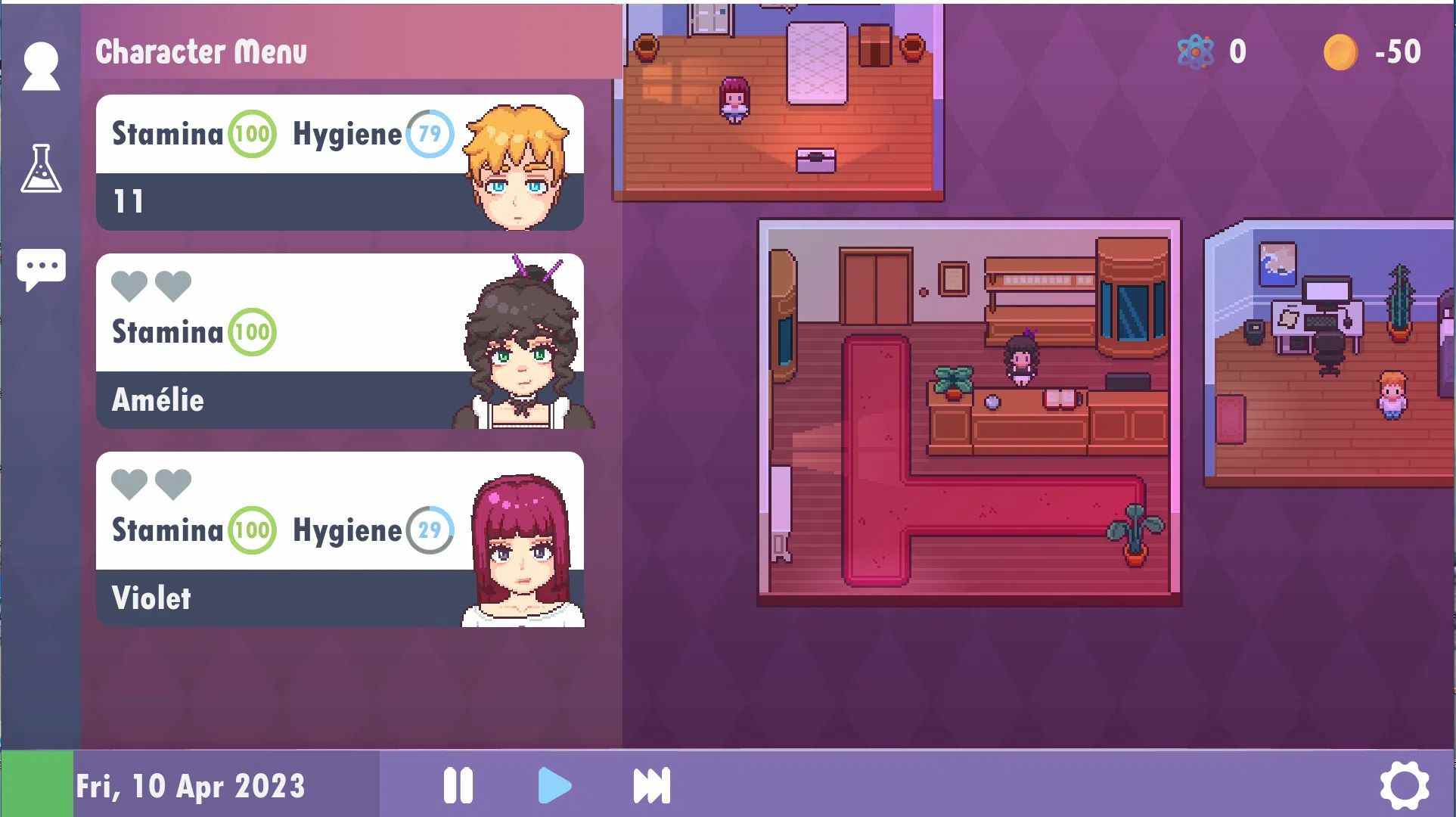 【安卓/PC/SLG】角色扮演房间/Cosplay House [313M]-第4张图片-萌站