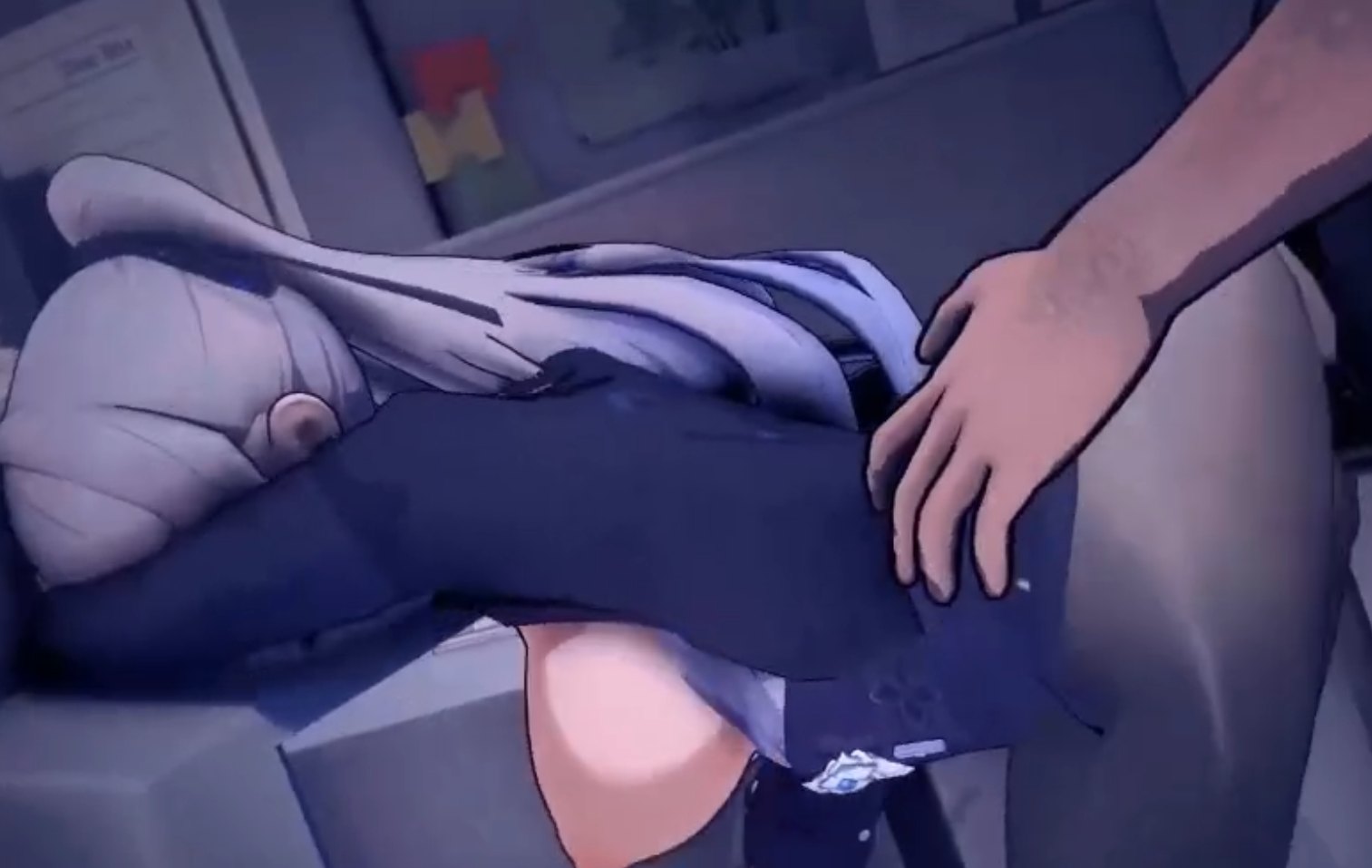 作者：arnyms 主题：布洛妮娅在和舰长在办公场所偷情-第1张图片-萌站