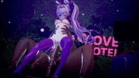 【巨乳 黑丝 紫丝 后入 爆操 爆射 喷潮 中出】新作-蘭音R○○ne ~雷火剣姫の淫乱性処理えっち~-第8张图片-萌站