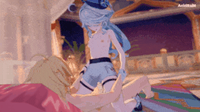 【萝莉 黑丝 兔女郎 口交 吞精 爆操 爆射 喷潮 中出】新作-073【Genshin impact】Furina  芙宁娜 sex-第16张图片-萌站