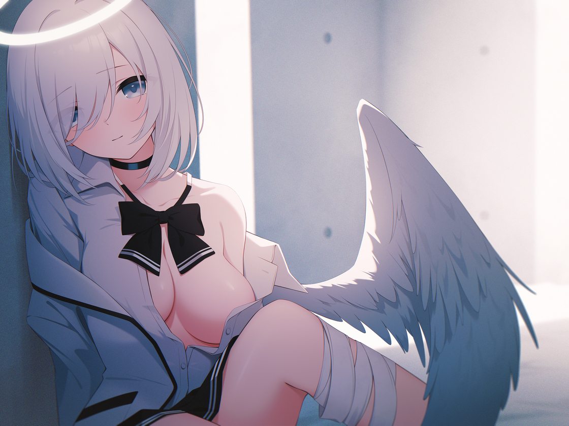 与天使后辈在孤寂世界的相互依存sex~【逢坂成美】-第1张图片-萌站