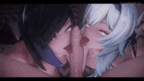 【巨乳 黑丝 兔女郎 添足 口交 吞精 爆操 爆射 喷潮 中出】新作-ricphastly-堕落特工-夜兰篇（Fallen Detective-Yelan）-第22张图片-萌站