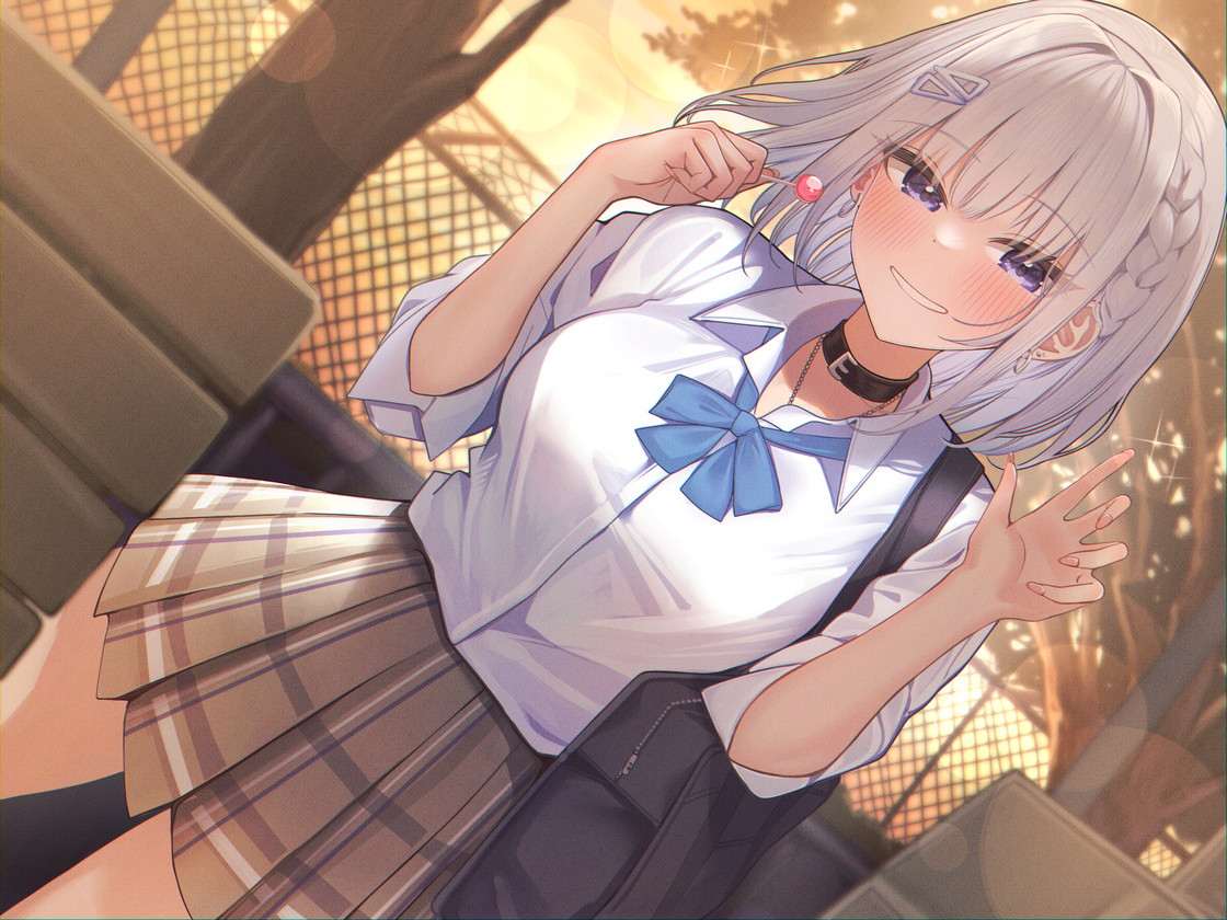 一个辣妹每天来悄悄说一个问题“谜底”的故事~【CV.えもこ】-第1张图片-萌站