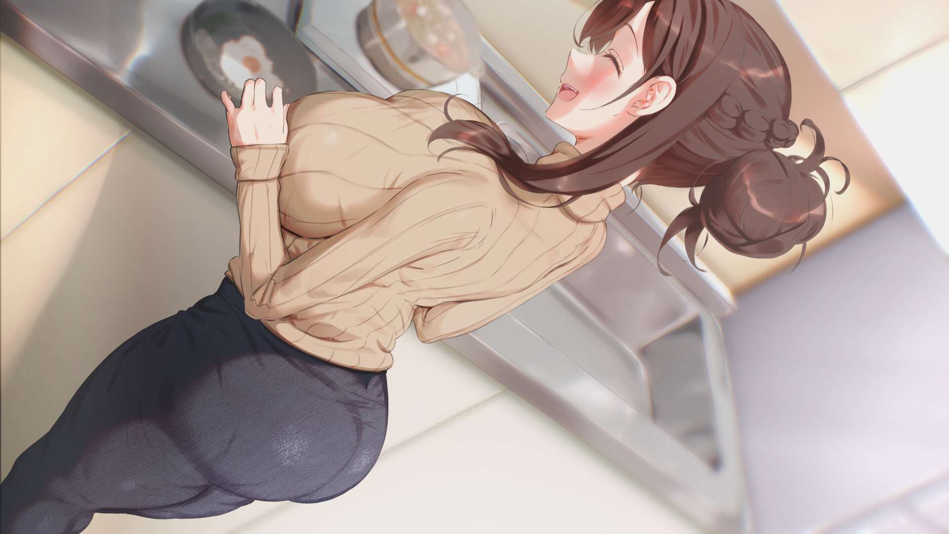 【SLG/PC/NTR/巨乳/妈妈/steam官中】妈妈为何这样 He Maid Her Fall v0.3-第5张图片-萌站